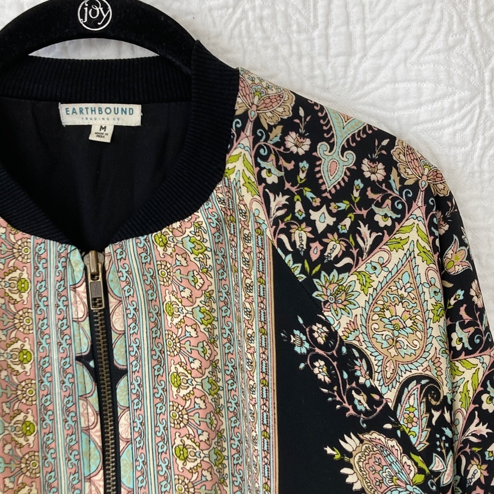 Earthbound Trading Co. Multicolor Patterned Bombe… - image 4